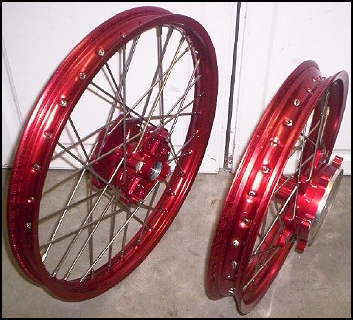 anodized rims for your bike